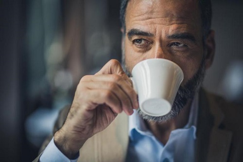 table with coffee